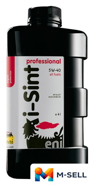 Моторное масло Eni i-Sint Professional 5W-40 1л - Изображение №1 — Мульти e-магазин M-SELL