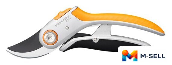 Секатор Fiskars Plus PowerLever P751 1057172 - Изображение №1 — Мульти e-магазин M-SELL