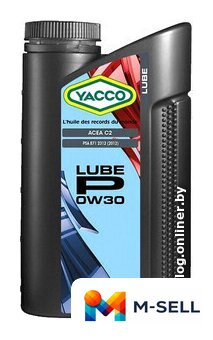 Моторное масло Yacco Lube P 0W-30 1л - Изображение №1 — Мульти e-магазин M-SELL