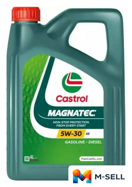 Моторное масло Castrol Magnatec A5 5W-30 4л - Изображение №1 — Мульти e-магазин M-SELL
