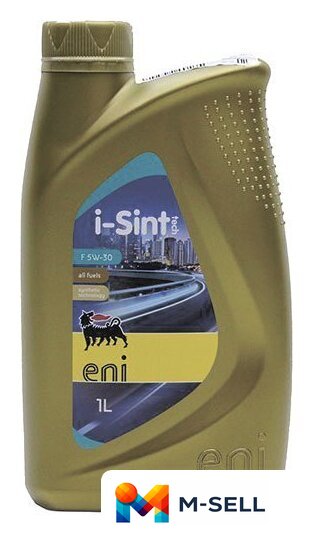 Моторное масло Eni i-Sint tech F 5W-30 1л - Изображение №1 — Мульти e-магазин M-SELL
