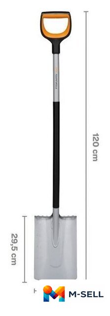 Лопата штыковая прямая Fiskars 1066730 - Изображение №3 — Мульти e-магазин M-SELL