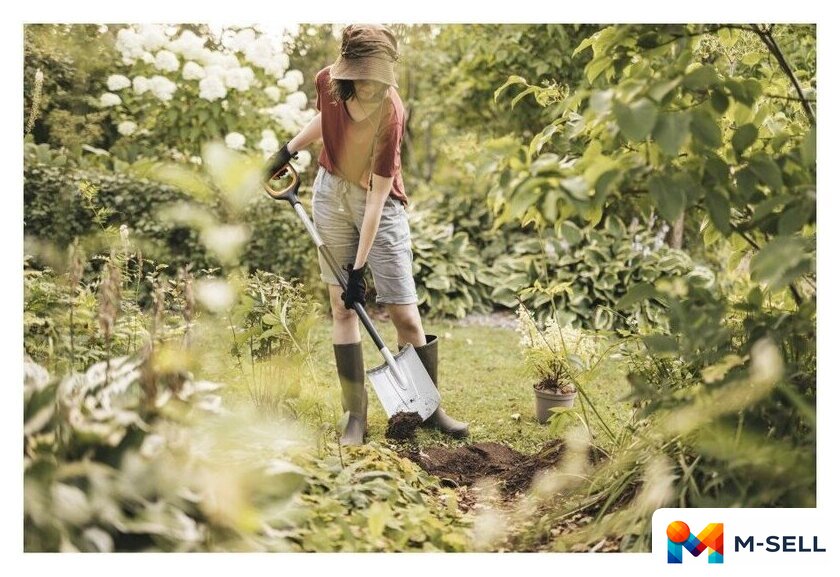 Лопата штыковая прямая Fiskars 1066730 - Изображение №10 — Мульти e-магазин M-SELL