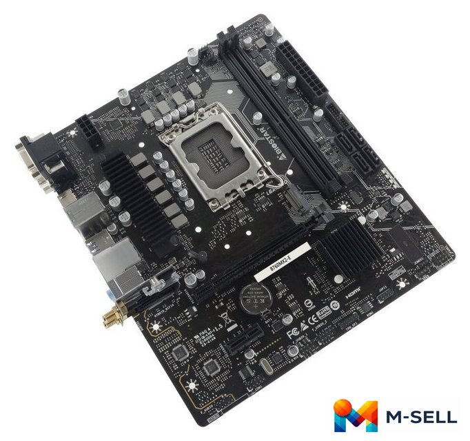 Материнская плата BIOSTAR B760MX2-E Ver. 6.1 - Изображение №3 — Мульти e-магазин M-SELL