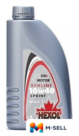 Моторное масло Hexol Synline Sprint 10W-40 1л - Изображение №1 — Мульти e-магазин M-SELL