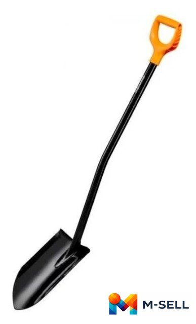 Лопата штыковая остроконечная Fiskars 1067517 - Изображение №1 — Мульти e-магазин M-SELL