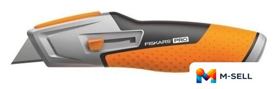 Нож строительный Fiskars CarbonMax 1027223 - Изображение №1 — Мульти e-магазин M-SELL