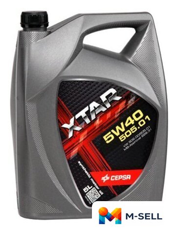 Моторное масло CEPSA XTAR 5W-40 505.01 5л - Изображение №1 — Мульти e-магазин M-SELL
