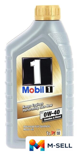 Моторное масло Mobil 1 FS 0W-40 1л - Изображение №1 — Мульти e-магазин M-SELL