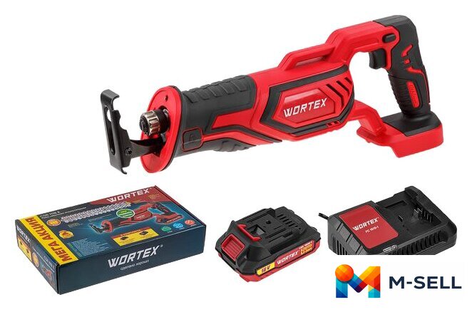Сабельная пила Wortex CSR 1118 E (с 1-м АКБ) - Изображение №1 — Мульти e-магазин M-SELL