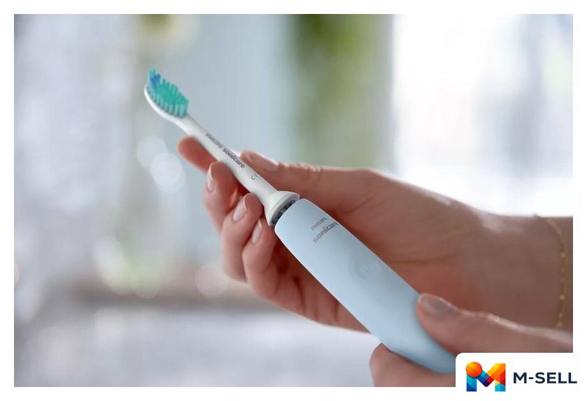 Электрическая зубная щетка Philips Sonicare 2100 Series HX3651/12 - Изображение №5 — Мульти e-магазин M-SELL