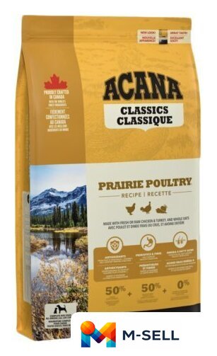 Сухой корм для собак Acana Classics Prairie Poultry 14.5 кг - Изображение №1 — Мульти e-магазин M-SELL