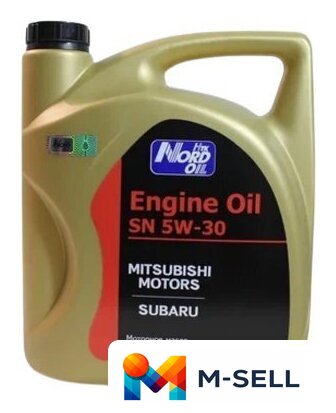Моторное масло Nord Oil Specific Line 5W-30 Mitsubishi/Subaru 4л - Изображение №1 — Мульти e-магазин M-SELL