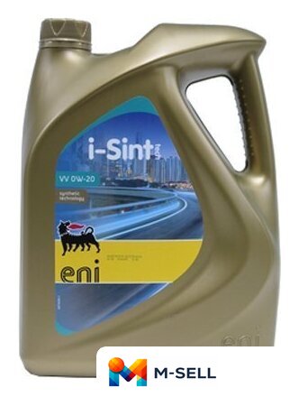 Моторное масло Eni i-Sint Tech VV 0W-20 4л - Изображение №1 — Мульти e-магазин M-SELL