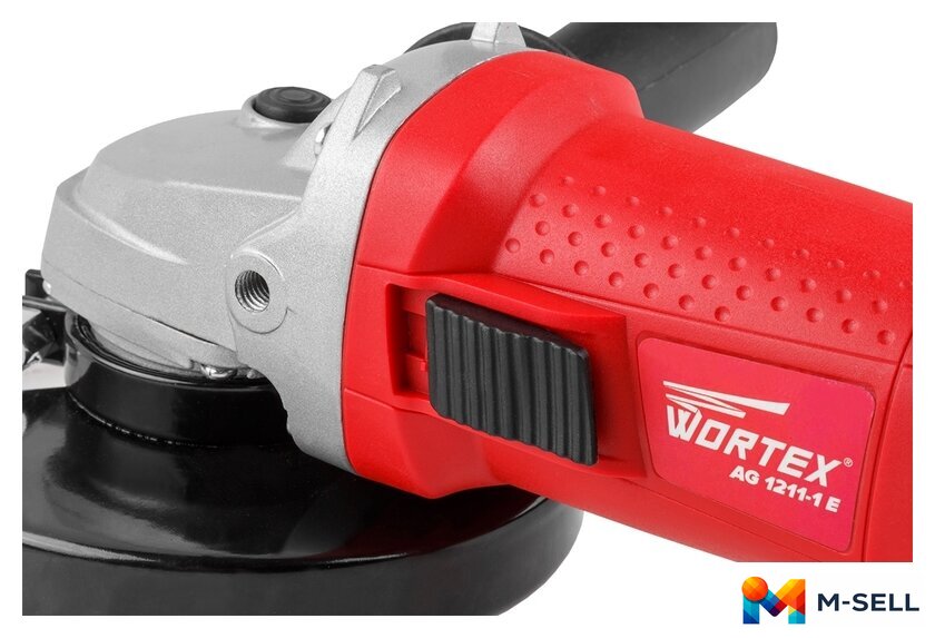 Угловая шлифмашина Wortex AG1211-1E AG12111E0018 - Изображение №6 — Мульти e-магазин M-SELL