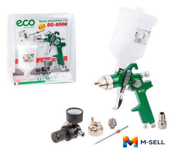 Краскопульт ECO SG-9500 с манометром - Изображение №1 — Мульти e-магазин M-SELL