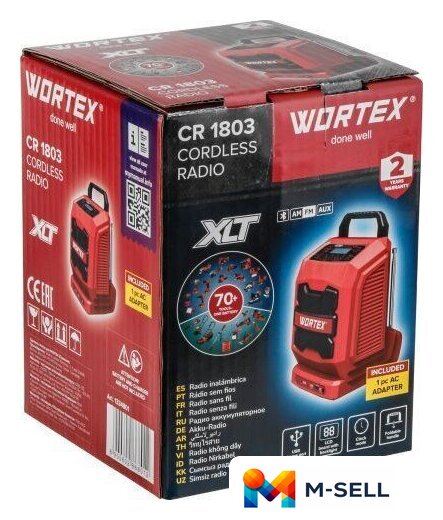 Радиоприемник Wortex CR 1803 1334801 - Изображение №9 — Мульти e-магазин M-SELL