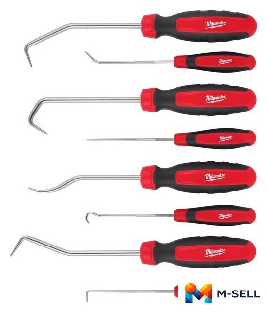 Набор крюков  Milwaukee 4932480569 (8 предметов) - Изображение №1 — Мульти e-магазин M-SELL