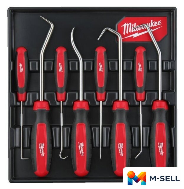 Набор крюков  Milwaukee 4932480569 (8 предметов) - Изображение №2 — Мульти e-магазин M-SELL