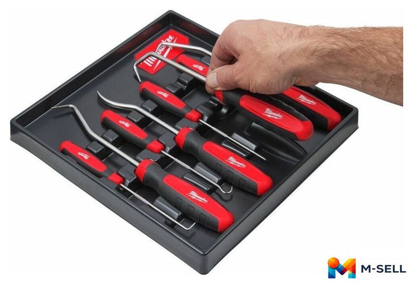 Набор крюков  Milwaukee 4932480569 (8 предметов) - Изображение №3 — Мульти e-магазин M-SELL