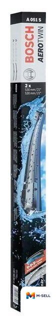 Щетка стеклоочистителя Bosch 3397009051 - Изображение №3 — Мульти e-магазин M-SELL