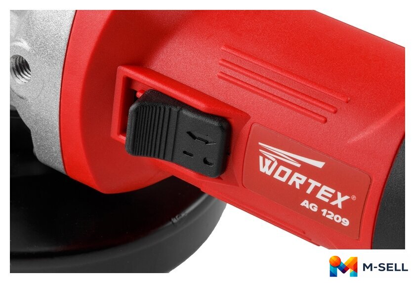 Угловая шлифмашина Wortex AG1209 AG120900018 - Изображение №6 — Мульти e-магазин M-SELL