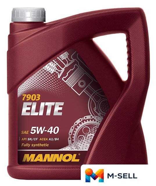 Моторное масло Mannol ELITE 5W-40 5л - Изображение №1 — Мульти e-магазин M-SELL