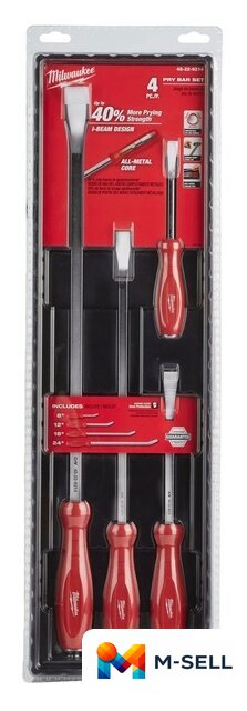Монтировка Milwaukee 48229214 (4 предмета) - Изображение №1 — Мульти e-магазин M-SELL