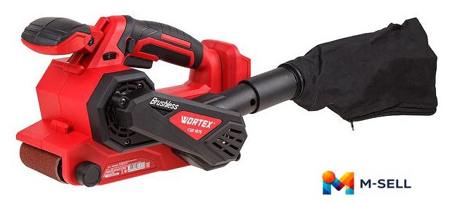Ленточная шлифмашина Wortex CSB 1875 Solo 1325366 (без АКБ) - Изображение №1 — Мульти e-магазин M-SELL