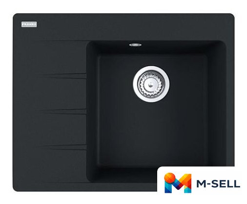 Кухонная мойка Franke Centro CNG 611/211-62 TL Fragranite 114.0639.705 (черный) - Изображение №1 — Мульти e-магазин M-SELL