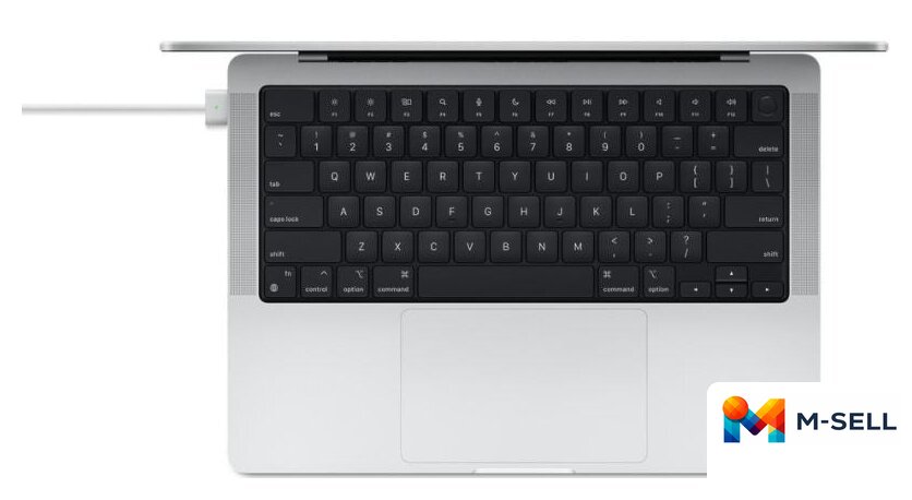 Кабель Apple USB Type-C - MagSafe 3 (2 м, белый/серебристый) - Изображение №3 — Мульти e-магазин M-SELL