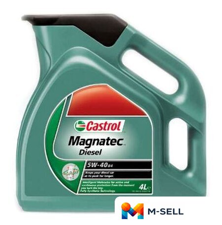 Моторное масло Castrol Magnatec Diesel 5W-40 DPF VW 502.00/505.00/505.01 4л - Изображение №1 — Мульти e-магазин M-SELL
