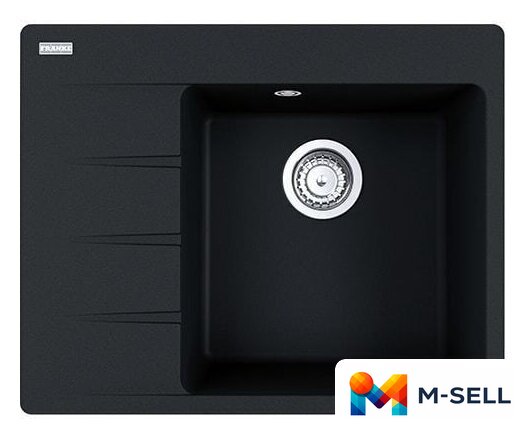 Кухонная мойка Franke Centro CNG 611/211-62 TL Fragranite 114.0639.710 (оникс) - Изображение №1 — Мульти e-магазин M-SELL