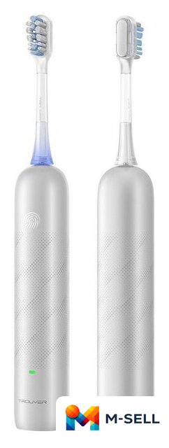 Электрическая зубная щетка Trouver 3D Clean Electric Toothbrush ATB15A (серебристый) - Изображение №2 — Мульти e-магазин M-SELL