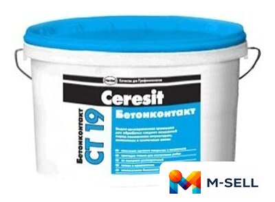Акриловая грунтовка Ceresit CT 19 10л - Изображение №1 — Мульти e-магазин M-SELL