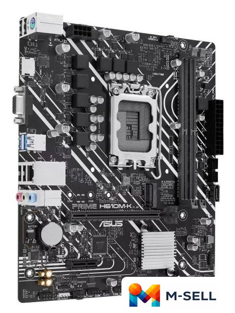 Материнская плата ASUS Prime H610M-K - Изображение №2 — Мульти e-магазин M-SELL