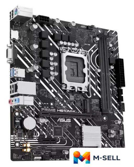 Материнская плата ASUS Prime H610M-K - Изображение №3 — Мульти e-магазин M-SELL