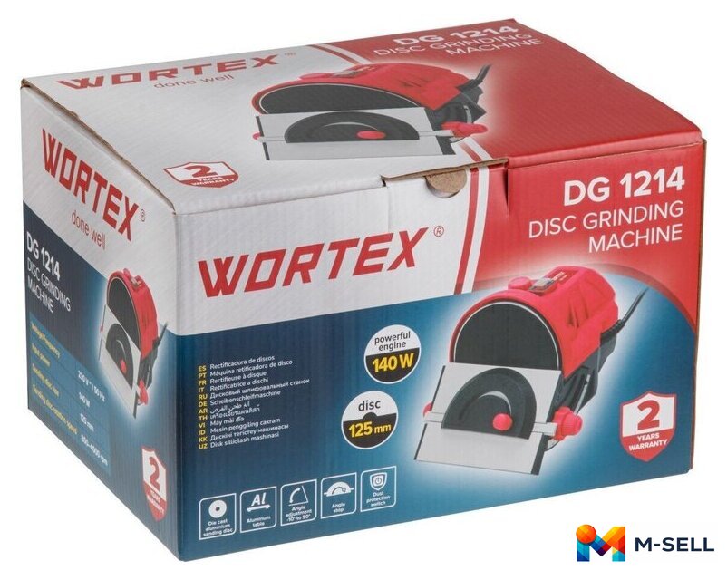 Заточный станок Wortex DG 1214 1334607 - Изображение №8 — Мульти e-магазин M-SELL