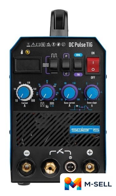 Сварочный инвертор Solaris TIG-200P - Изображение №2 — Мульти e-магазин M-SELL