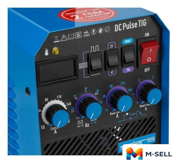 Сварочный инвертор Solaris TIG-200P - Изображение №3 — Мульти e-магазин M-SELL