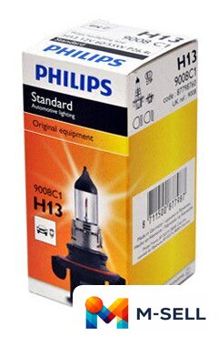 Галогенная лампа Philips H13 Standart 1шт [9008C1] - Изображение №1 — Мульти e-магазин M-SELL
