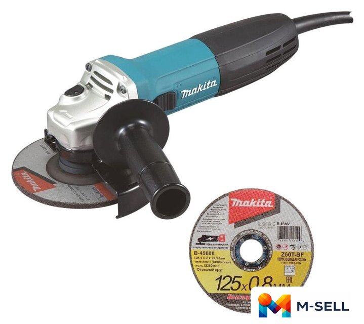 Угловая шлифмашина Makita GA5030RX8 - Изображение №1 — Мульти e-магазин M-SELL