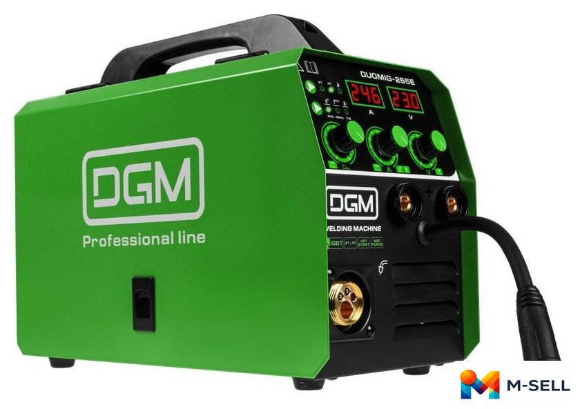 Сварочный инвертор DGM DUOMIG-255E - Изображение №1 — Мульти e-магазин M-SELL