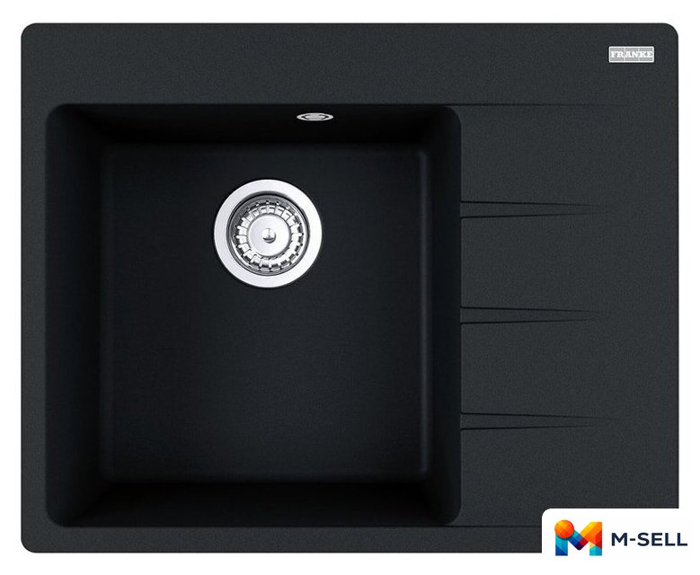 Кухонная мойка Franke Centro CNG 611/211-62 TL Fragranite 114.0639.712 (черный) - Изображение №1 — Мульти e-магазин M-SELL