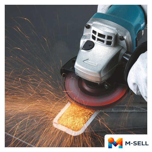 Угловая шлифмашина Makita 9558HNR - Изображение №2 — Мульти e-магазин M-SELL