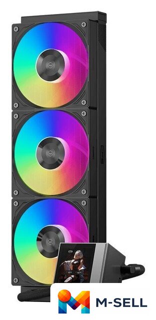 Система жидкостного охлаждения для процессора PCCooler DC360 Pro ARGB Display (черный) - Изображение №2 — Мульти e-магазин M-SELL
