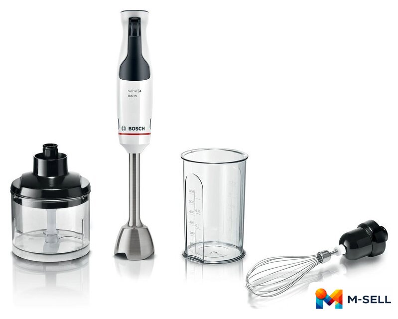 Погружной блендер Bosch ErgoMaster MSM4W421 - Изображение №1 — Мульти e-магазин M-SELL
