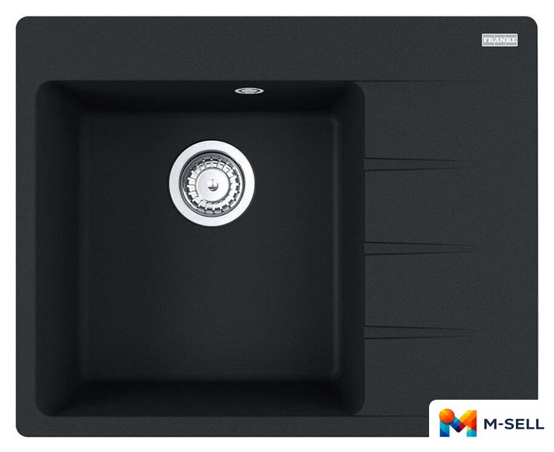 Кухонная мойка Franke Centro CNG 611/211-62 TL Fragranite 114.0639.717 (оникс) - Изображение №1 — Мульти e-магазин M-SELL