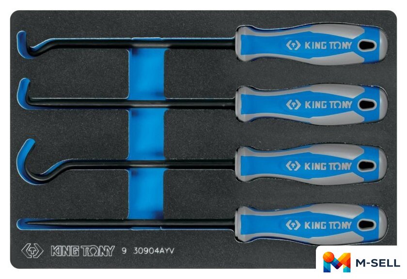 Универсальный набор инструментов King Tony 9-30904AYV (4 предмета) - Изображение №1 — Мульти e-магазин M-SELL