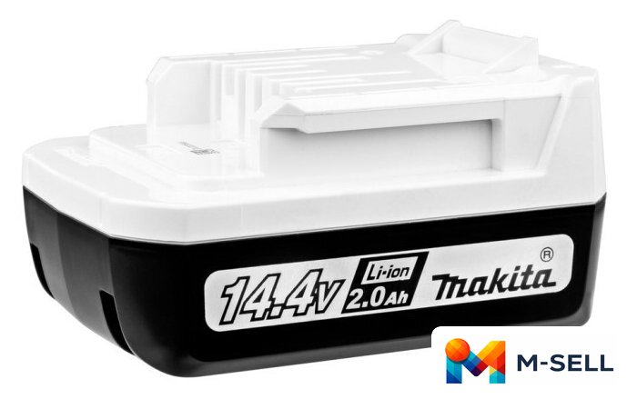 Аккумулятор Makita BL1420G 191N76-3 (14.4В/2.0 Ah) - Изображение №1 — Мульти e-магазин M-SELL